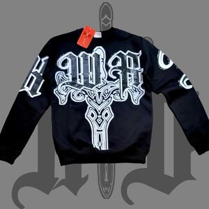 PKWRL DESTINY "Duel Logo" Crewneck Sweater (White)